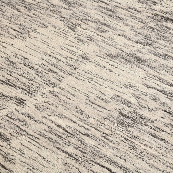 Amer Rugs Mexico Natural-style Abstract Hand-hooked Area Rug – Elevate Your Space With Timeless Elegance! Ivory Charcoal Wool Mex20810