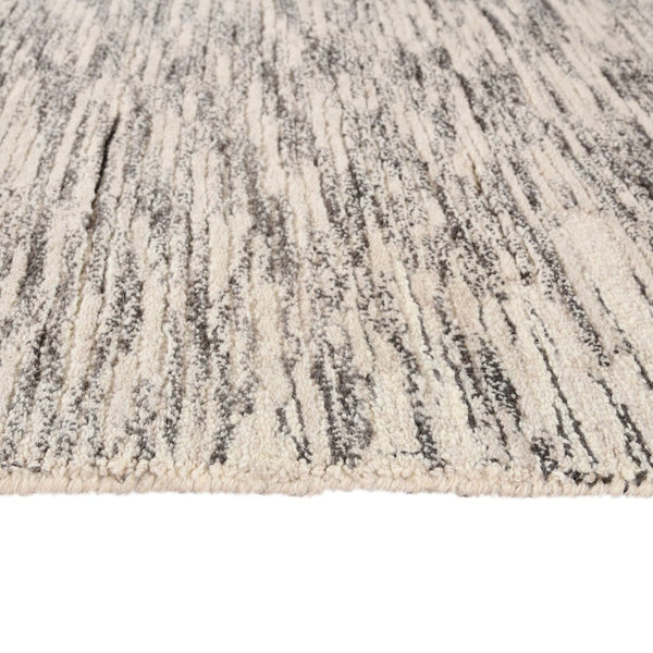Amer Rugs Mexico Natural-style Abstract Hand-hooked Area Rug – Elevate Your Space With Timeless Elegance! Ivory Charcoal Wool Mex20810