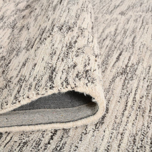 Amer Rugs Mexico Natural-style Abstract Hand-hooked Area Rug – Elevate Your Space With Timeless Elegance! Ivory Charcoal Wool Mex20810