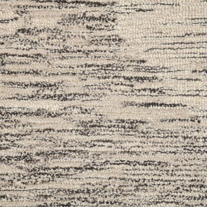 Amer Rugs Mexico Natural-style Abstract Hand-hooked Area Rug – Elevate Your Space With Timeless Elegance! Ivory Charcoal Wool Mex20810