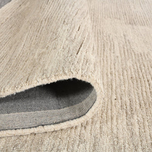 Amer Rugs Mexico Natural-style Abstract Hand-hooked Area Rug – Elevate Your Space With Timeless Elegance! Ivory Beige Wool Mex30203