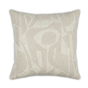 Moss Home Dante Pillow - Elegant Knife Edge Design With Durable Zipper Closure, Made To Order For Your Comfort Linen 100% Polyester Mfab-danlin-2222