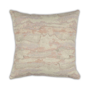 Moss Home Jupiter Elegant Pillow With Zipper Closure - Soft Linen Cotton Blend, Custom-made For Your Home Blush 39% Linen 35% Cotton 26% Polyester Mfab-jupblu-2222
