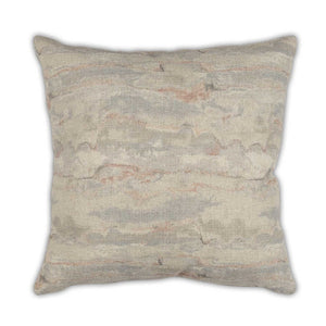 Moss Home Jupiter Elegant Pillow With Zipper Closure - Soft Linen Cotton Blend, Custom-made For Your Home Pumice 39% Linen 35% Cotton 26% Polyester Mfab-juppum-2222