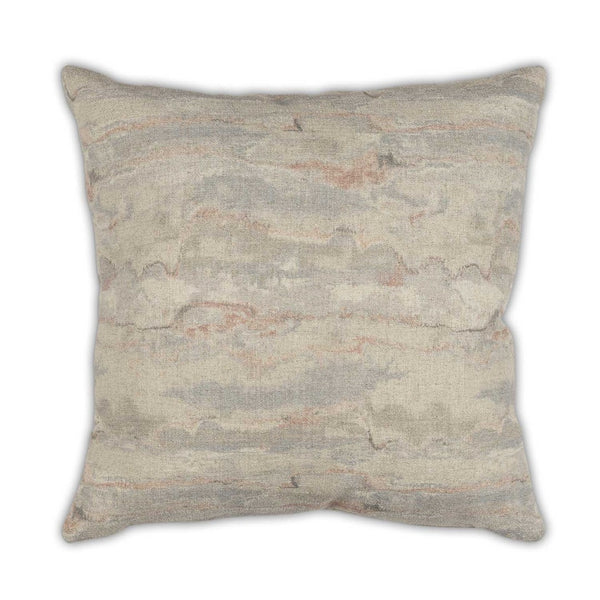 Moss Home Jupiter Elegant Pillow With Zipper Closure - Soft Linen Cotton Blend, Custom-made For Your Home Pumice 39% Linen 35% Cotton 26% Polyester Mfab-juppum-2222