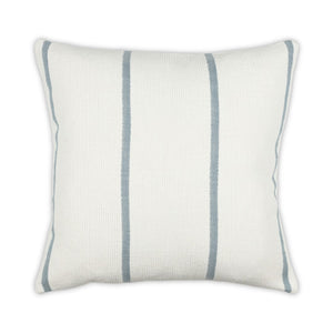 Moss Home Laguna Denim Pillow - Stylish Zipper Closure, Durable Fabric Blend, Custom Made For Your Decor Needs Denim 80.56% Polyester 19.44% Cotton Mfab-lagden-2222