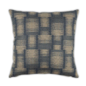 Moss Home Memphis Decorative Pillow - Luxurious Zipper Closure, Knife Edge Design, Custom Made For Comfort Blue 38.31% Poly 34.87% Cotton 26.82% Rayon Mfab-memblu-2222