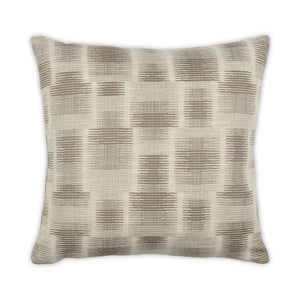Moss Home Memphis Decorative Pillow - Luxurious Zipper Closure, Knife Edge Design, Custom Made For Comfort Dune 38.31% Poly 34.87% Cotton 26.82% Rayon Mfab-memdun-2222