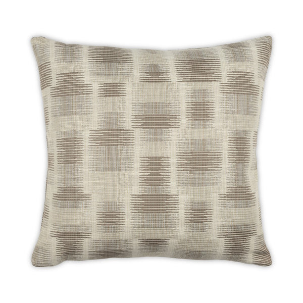 Moss Home Memphis Decorative Pillow - Luxurious Zipper Closure, Knife Edge Design, Custom Made For Comfort Dune 38.31% Poly 34.87% Cotton 26.82% Rayon Mfab-memdun-2222