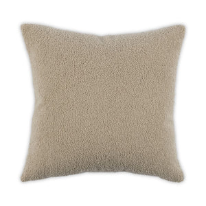 Moss Home Sherpa Pillow - Eco-friendly 100% Recycled Fabric, Stylish Knife Edge Design, Made To Order Comfort Linen 100% Pes Recycled Mfab-shelin-2222