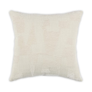 Moss Home Terra Pillow - Eco-friendly Luxury Made With 90% Recycled Polyester For Ultimate Comfort & Style Oyster 90% Recycled Polyester 10% Acrylic Mfab-teroys-2222