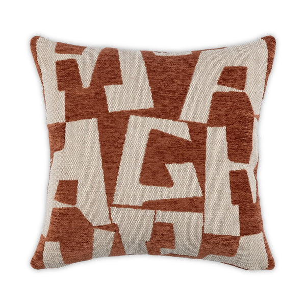 Moss Home Terra Pillow - Eco-friendly Luxury Made With 90% Recycled Polyester For Ultimate Comfort & Style Spice 90% Recycled Polyester 10% Acrylic Mfab-terspi-2222