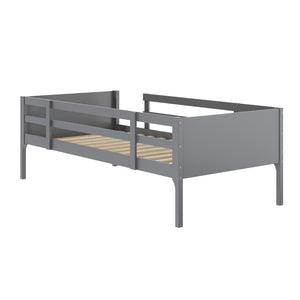 English Elm Dallas Bunk Bed Twin Over Full - Convertible Solid Wood Frame with Ladder for Space-Saving Kids’ Rooms Gray In Stock. Usually ships in 24 - 48 business hours MG-0900-31-TTB-GY-GG