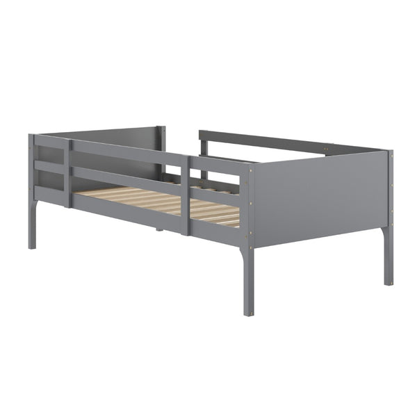 English Elm Dallas Bunk Bed Twin Over Full - Convertible Solid Wood Frame with Ladder for Space-Saving Kids’ Rooms Gray In Stock. Usually ships in 24 - 48 business hours MG-0900-31-TTB-GY-GG