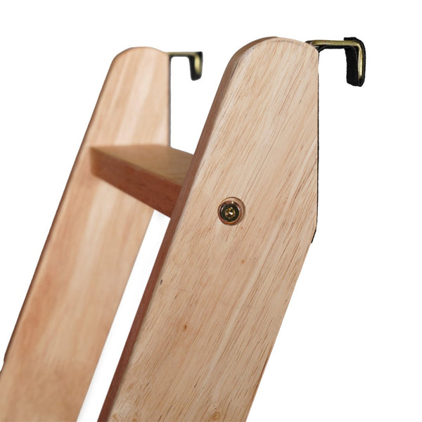 English Elm Dallas Bunk Bed Twin Over Full - Convertible Solid Wood Frame with Ladder for Space-Saving Kids’ Rooms Natural MG-0900-31-TTB-NAT-GG