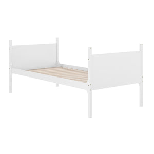 English Elm Dallas Bunk Bed Twin Over Full - Convertible Solid Wood Frame with Ladder for Space-Saving Kids’ Rooms White In Stock. Usually ships in 24 - 48 business hours MG-0900-31-TTB-WH-GG