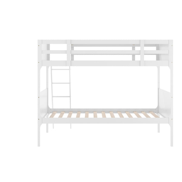 English Elm Dallas Bunk Bed Twin Over Full - Convertible Solid Wood Frame with Ladder for Space-Saving Kids’ Rooms White In Stock. Usually ships in 24 - 48 business hours MG-0900-31-TTB-WH-GG