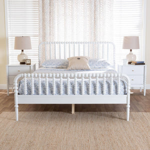 Baxton Studio Lucera 3-piece Bedroom Set, White, King