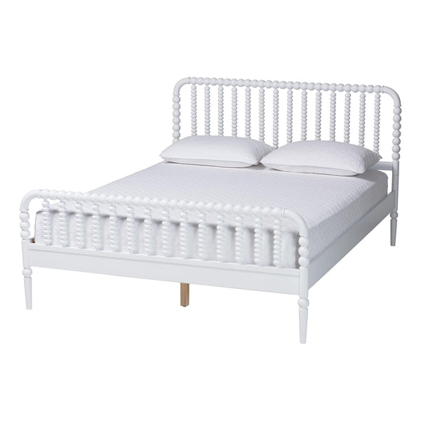 Baxton Studio Lucera 3-piece Bedroom Set, White, King