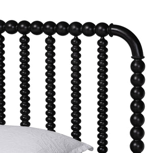 Baxton Studio Lucera Full Bedroom Set Rubberwood Spindle Bed with Storage Nightstands