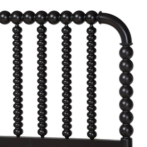Baxton Studio Lucera Rubberwood Platform Bed Bobbin Spindle Frame with Six Storage Drawers