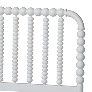 Baxton Studio Lucera Rubberwood Platform Bed Bobbin Spindle Frame with Six Storage Drawers