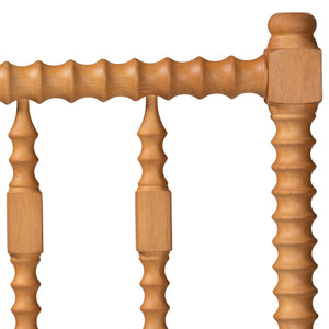 Baxton Studio Baxton Studio Juliette Solid Wood Spindle Headboard Cottage Farmhouse Bedroom Accent MG9821-NT Oak-Full-Headboard