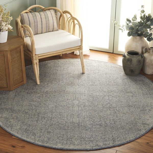 Safavieh Maharaja Transitional Hand Loomed Runner Rug - Timeless Elegance For Your Home Decor And Style Grey 80% Wool,20% Cotton Mhj301f-6r