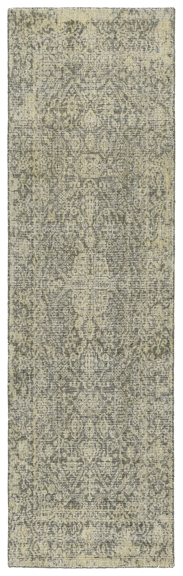 Safavieh Maharaja Hand-loomed Area Rug - Luxurious Grey With Floral And Geometric Motifs For Elegant Spaces Green 80% Wool,20% Cotton Mhj301y-8