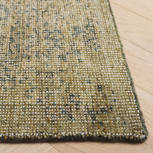 Safavieh Maharaja Transitional Hand Loomed Runner Rug - Timeless Elegance For Your Home Decor And Style Green 80% Wool,20% Cotton Mhj301y-5