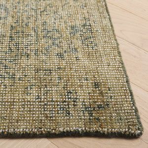 Safavieh Maharaja Hand-loomed Area Rug - Luxurious Grey With Floral And Geometric Motifs For Elegant Spaces Green 80% Wool,20% Cotton Mhj301y-8