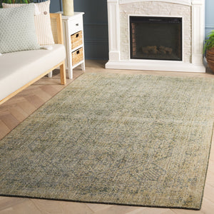 Safavieh Maharaja Transitional Hand Loomed Runner Rug - Timeless Elegance For Your Home Decor And Style Green 80% Wool,20% Cotton Mhj301y-5