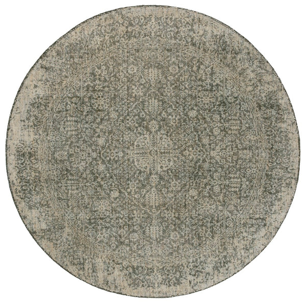 Safavieh Maharaja Hand-loomed Area Rug - Luxurious Grey With Floral And Geometric Motifs For Elegant Spaces Green 80% Wool,20% Cotton Mhj301y-8