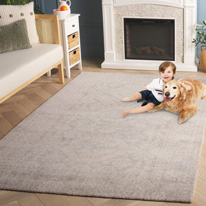 Safavieh Maharaja Exquisite Hand-loomed Area Rug For Elegant Living Spaces – Durable, Transitional Design Taupe 80% Wool,20% Cotton Mhj302e-4