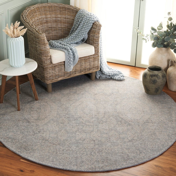 Safavieh Maharaja Exquisite Hand-loomed Area Rug For Elegant Living Spaces – Durable, Transitional Design Taupe 80% Wool,20% Cotton Mhj302e-4