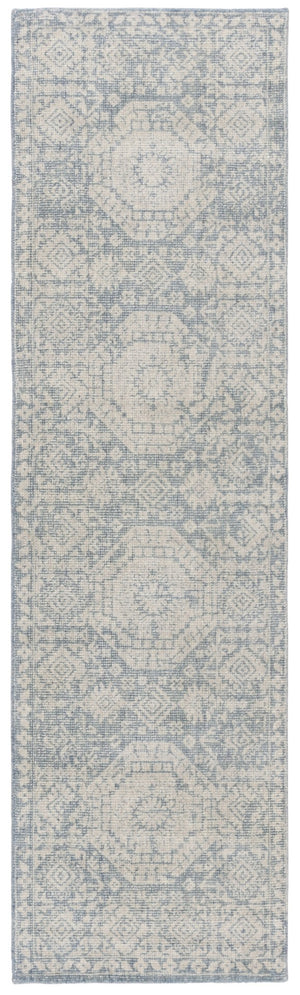 Safavieh Maharaja Exquisite Hand-loomed Area Rug For Elegant Living Spaces – Durable, Transitional Design Blue 80% Wool,20% Cotton Mhj302m-8