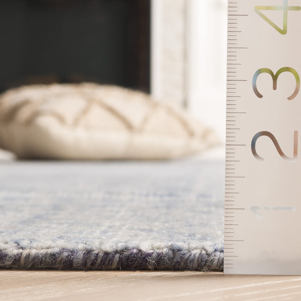 Safavieh Maharaja Hand-loomed Runner Rug - Timeless Elegance With Botanical Motifs For Any Home Decor Style Blue 80% Wool,20% Cotton Mhj302m-5