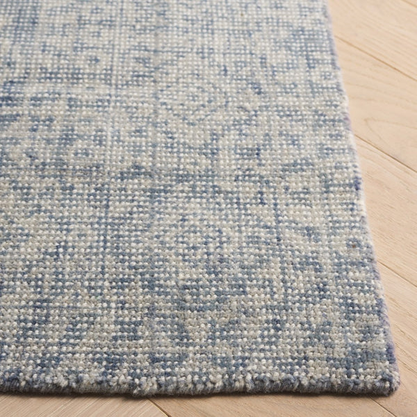 Safavieh Maharaja Exquisite Hand-loomed Area Rug For Elegant Living Spaces – Durable, Transitional Design Blue 80% Wool,20% Cotton Mhj302m-8