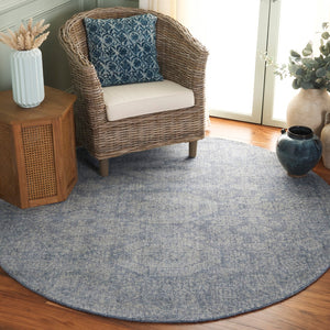 Safavieh Maharaja Exquisite Hand-loomed Area Rug For Elegant Living Spaces – Durable, Transitional Design Blue 80% Wool,20% Cotton Mhj302m-8
