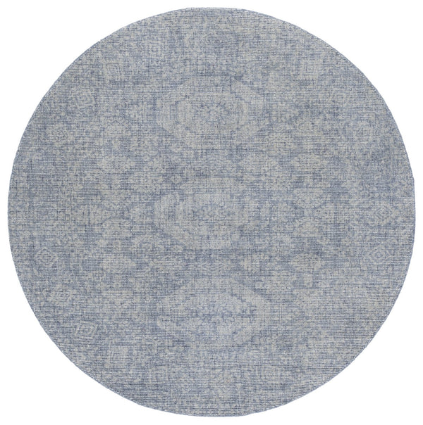Safavieh Maharaja Hand-loomed Runner Rug - Timeless Elegance With Botanical Motifs For Any Home Decor Style Blue 80% Wool,20% Cotton Mhj302m-6r