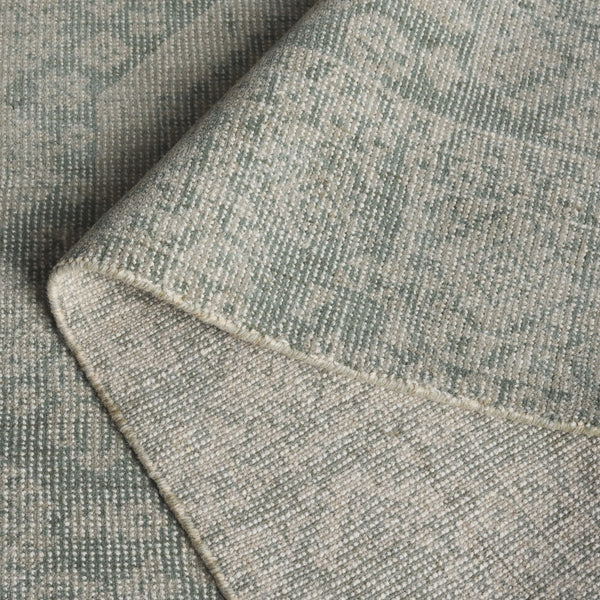 Safavieh Maharaja Hand-loomed Runner Rug - Timeless Elegance With Botanical Motifs For Any Home Decor Style Sage ,Green 80% Wool,20% Cotton Mhj302w-5