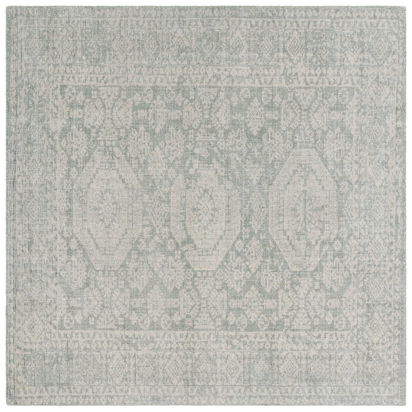 Safavieh Maharaja Hand-loomed Runner Rug - Timeless Elegance With Botanical Motifs For Any Home Decor Style Sage ,Green 80% Wool,20% Cotton Mhj302w-6sq