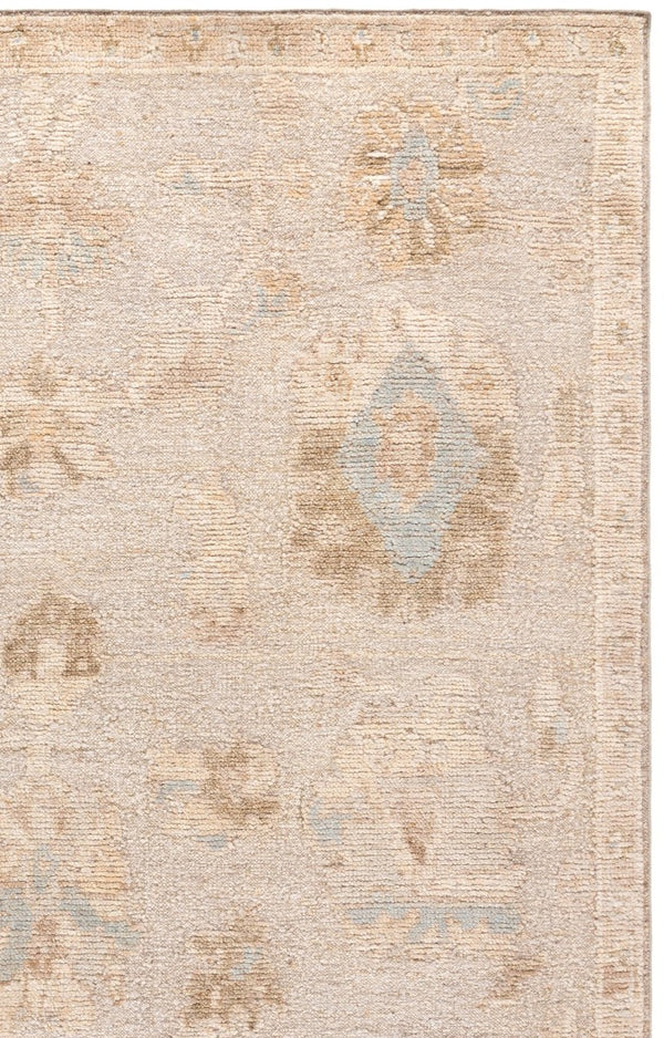 Safavieh Maharaja Hand-Knotted Wool Area Rug Traditional Grey Beige Living Room Accent 10'-0" x 14'-0" MHJ503F-10