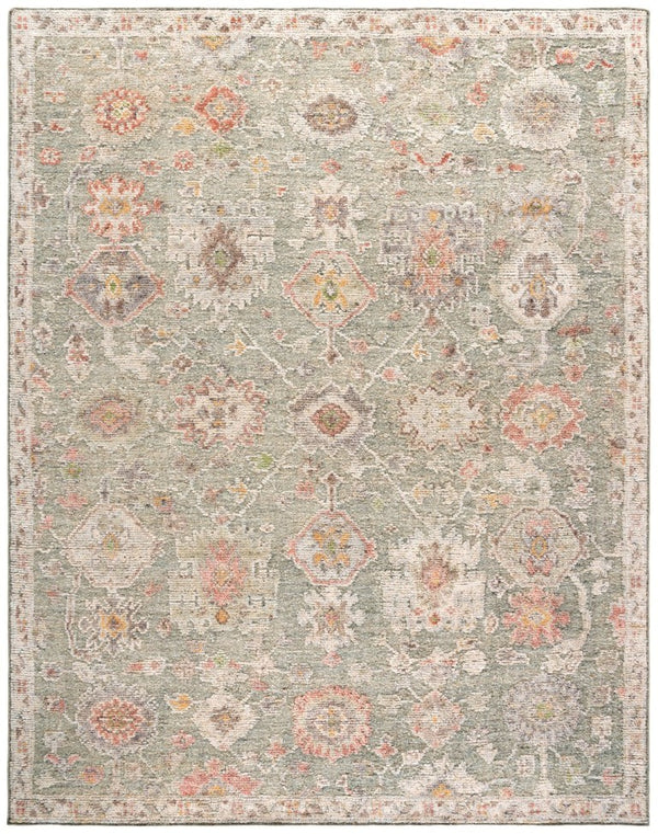 Safavieh Maharaja Hand Knotted Wool Area Rug Artisan Crafted for Living and Dining Rooms 10'-0" x 14'-0" MHJ504F-10