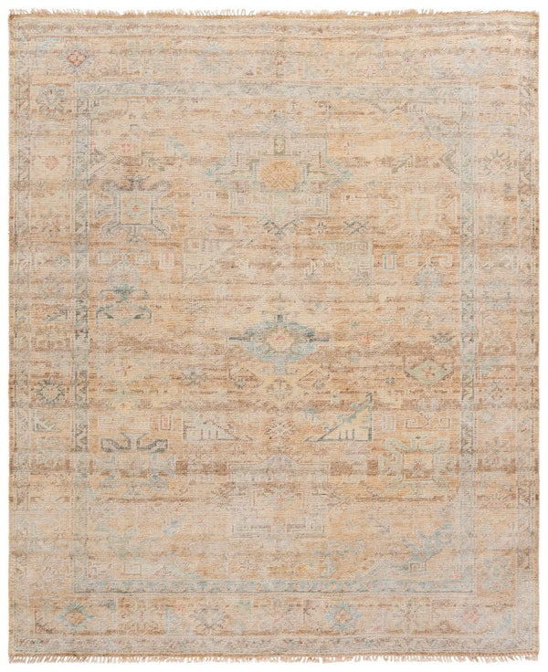 Safavieh Maharaja Hand Knotted Wool Area Rug Artisan Crafted for Large Living Spaces 9'-0" x 12'-0" MHJ506B-9