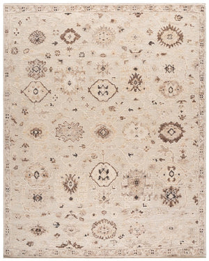 Safavieh Maharaja Hand Knotted Wool Area Rug Warm Beige Solid Living Room Floor Accent 10'-0" x 14'-0" MHJ507B-10