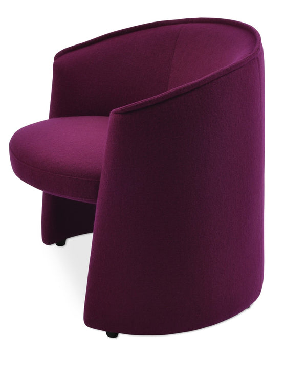 Soho Concept Miami Lounge Armchair – Luxe Velvet Fabric With 5-year Guarantee For Ultimate Comfort & Style   Soho-concept-dining-chair-12259