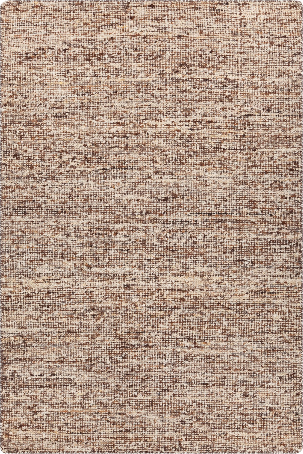 Chandra Rugs Hand Woven Contemporary Rug - Artisanal 100% Wool Design For Stylish Home Decor And Comfort Upgrade Brown,Whitte Wool Mic57401-576