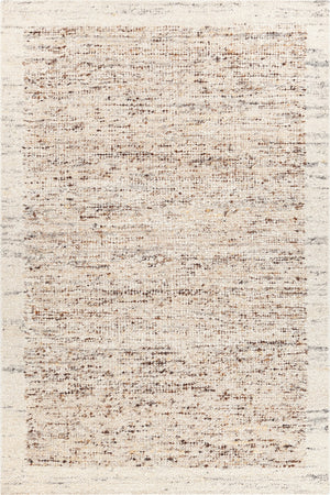 Chandra Rugs Hand Woven Contemporary Rug - Luxurious 100% Wool Artisan Craftsmanship For Stylish Home Décor White,Grey,Brown Wool Mic57402-576