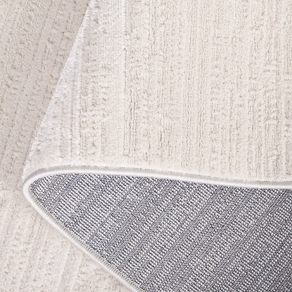 Safavieh Mila Modern Area Rug: Luxurious Plush Comfort In Elegant Ivory And Grey For Stylish Homes Ivory ,Light Grey Polyester Mil220a-4